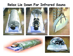 sauna lie down