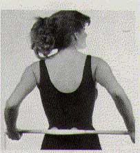 acu-masseur lady on lower back