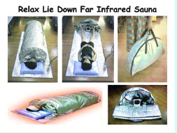sauna lie down