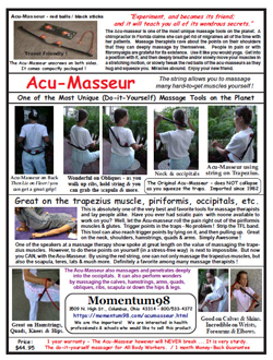 page 3 of canary brochure - acu-masseur