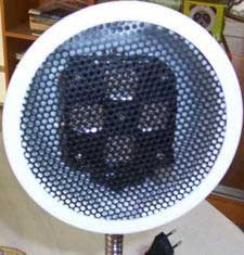 FIR table lamp grill