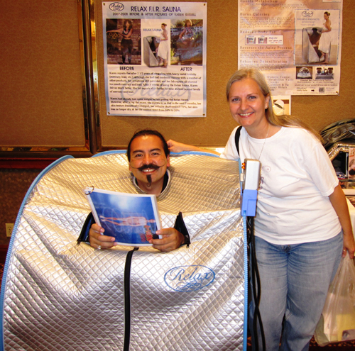 relax far infrared sauna in newport beach