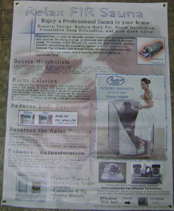 poster for sauna