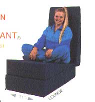 bodyslant - lounge style -
                        woman demonstrating