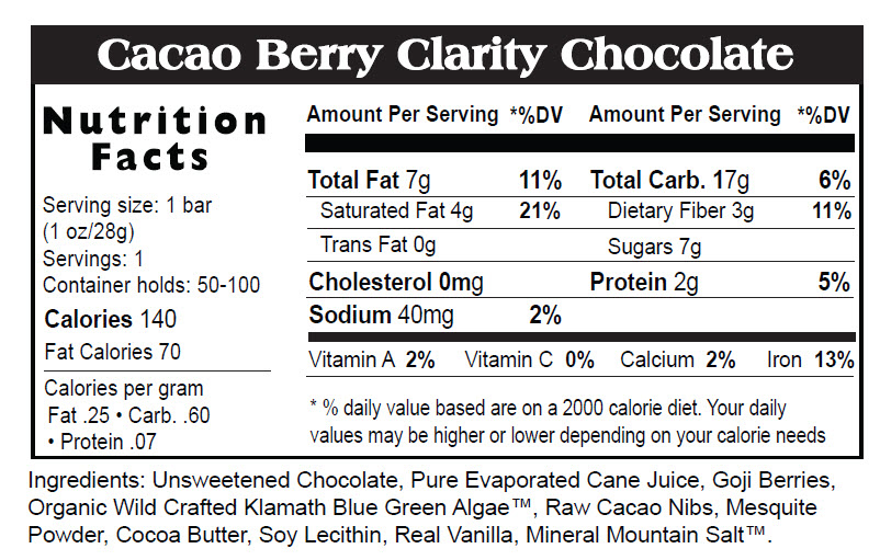 cacoa
                    berry clarity