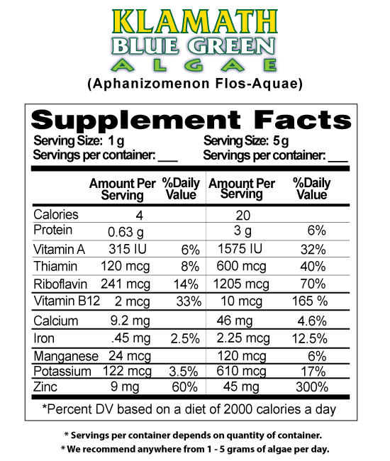 Nutritional Information