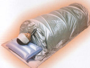 lie down relax infrared sauna