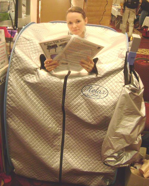 relax sauna new tent, 2008 model