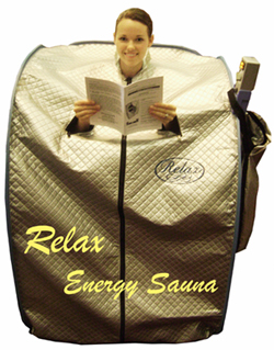 relax far infrared sauna - new tent